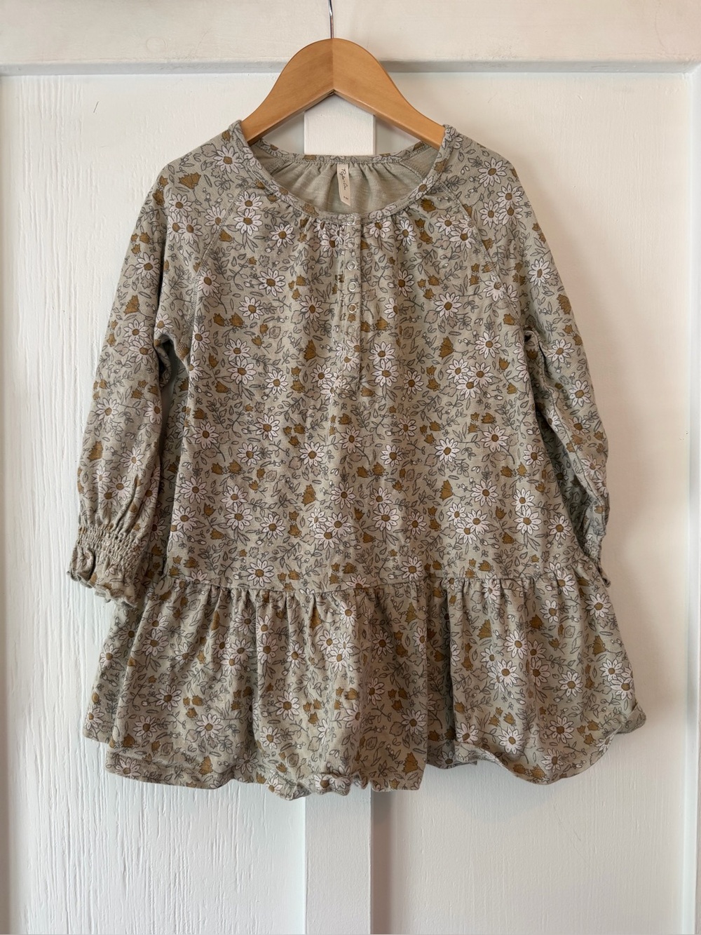 Rylee & Cru Agave Wildflowers Swing Dress, 4-5Y.